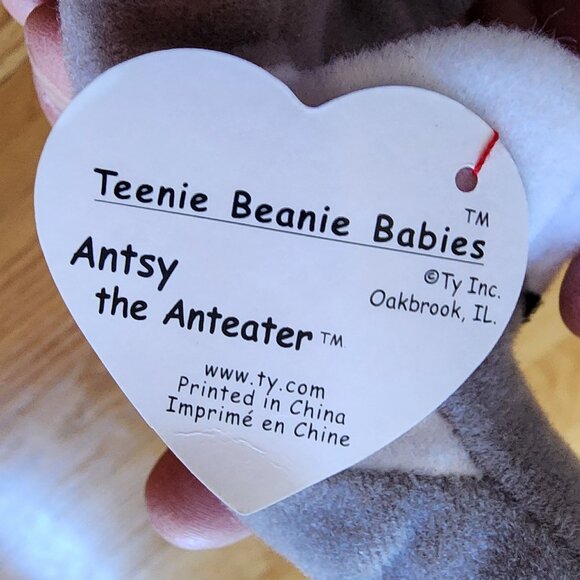 NWT Ty Antsy The Anteater Stuffed Animal Toy - Picture 6 of 12